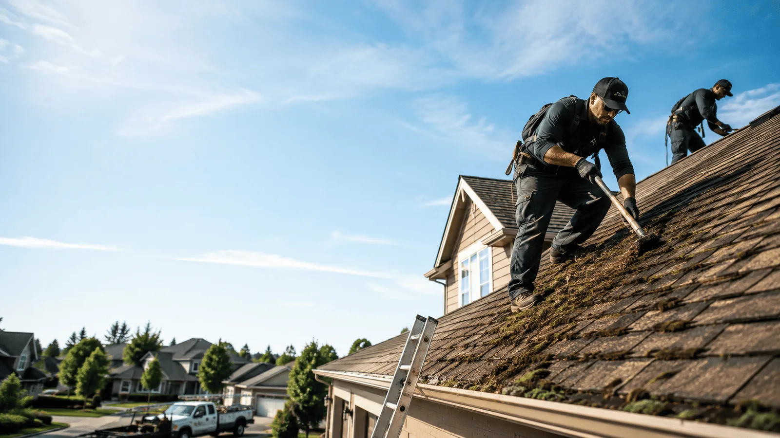 Roof Moss Removal in Patchogue, NY near me